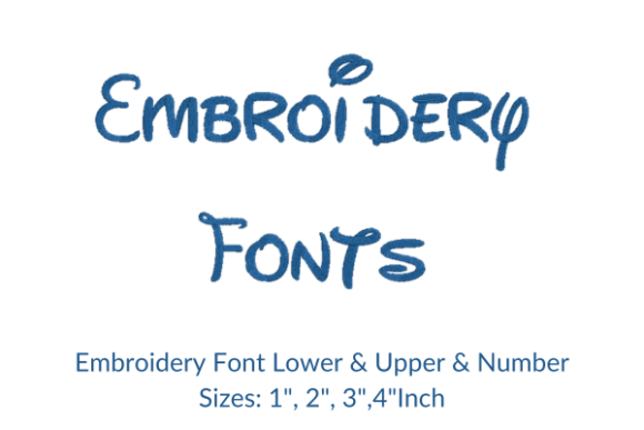Embroidery Fonts Design Review