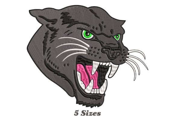 Review: Panther Head Embroidery Design