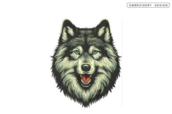 Wolf Embroidery Design Review